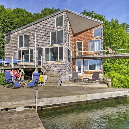 New Woodstock Waterfront Deruyter Home With Private Dock! מראה חיצוני תמונה