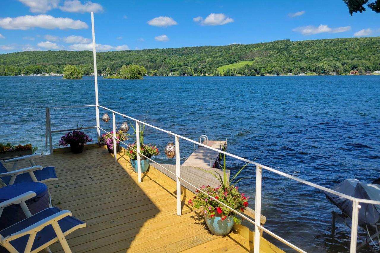 New Woodstock Waterfront Deruyter Home With Private Dock! מראה חיצוני תמונה