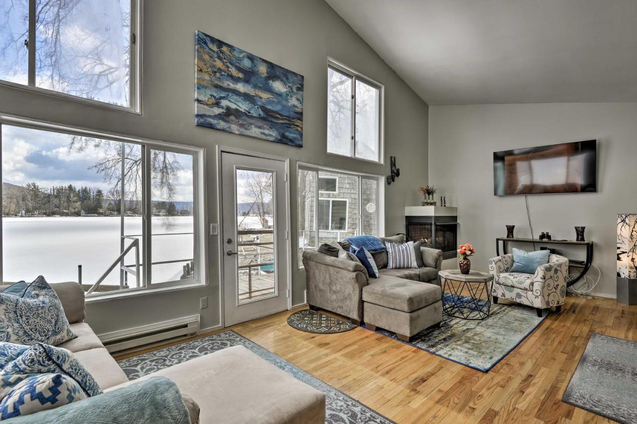 New Woodstock Waterfront Deruyter Home With Private Dock! מראה חיצוני תמונה