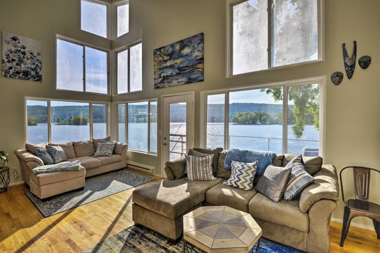New Woodstock Waterfront Deruyter Home With Private Dock! מראה חיצוני תמונה