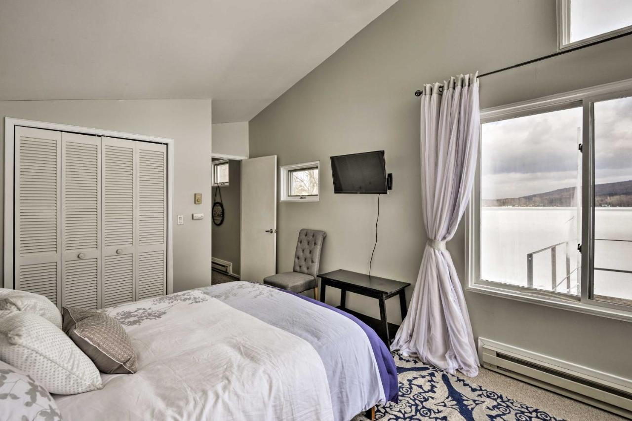 New Woodstock Waterfront Deruyter Home With Private Dock! מראה חיצוני תמונה